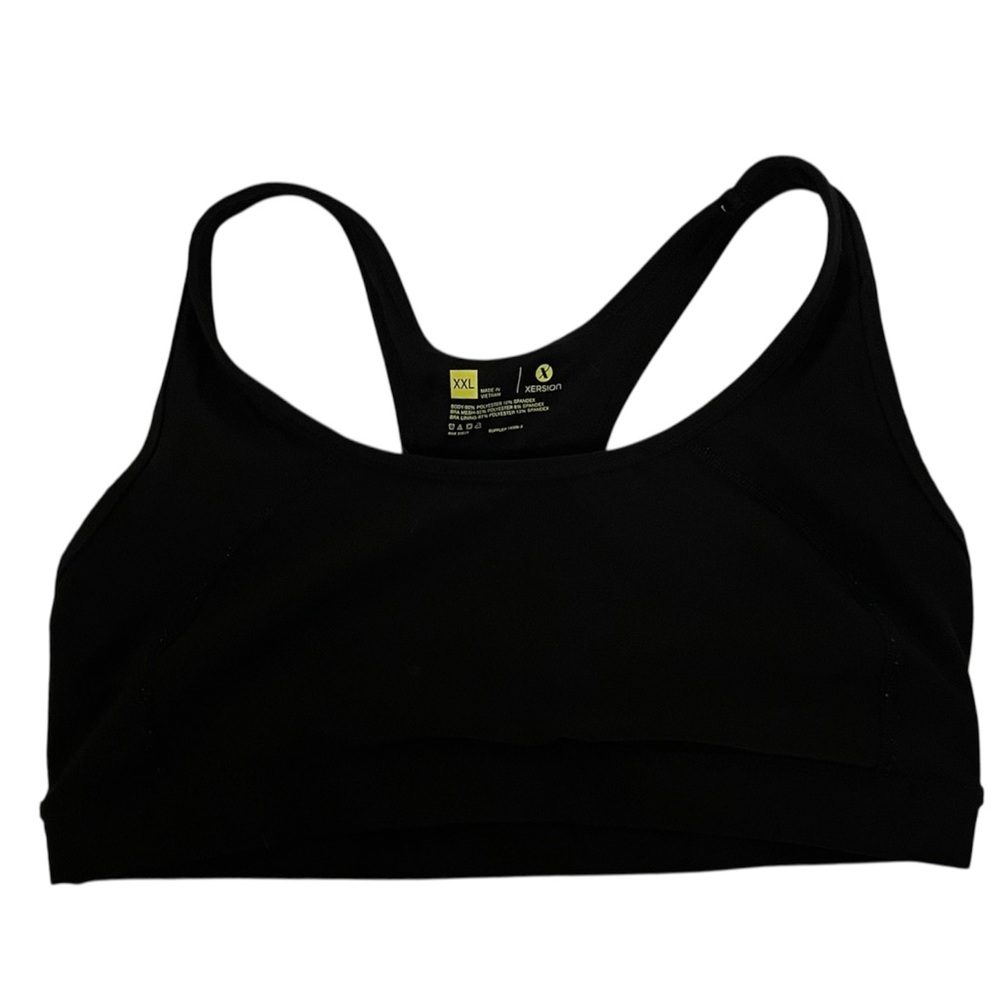 Xersion Classic Black Sports Bra